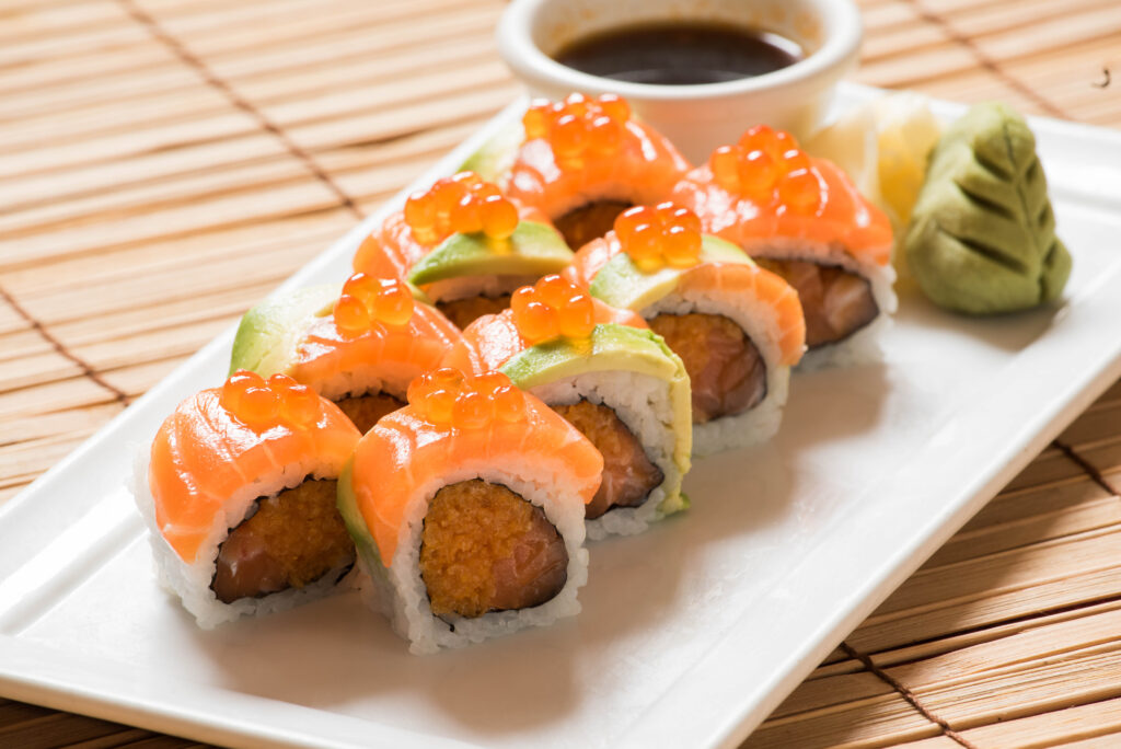 Double Salmon Roll 12.00